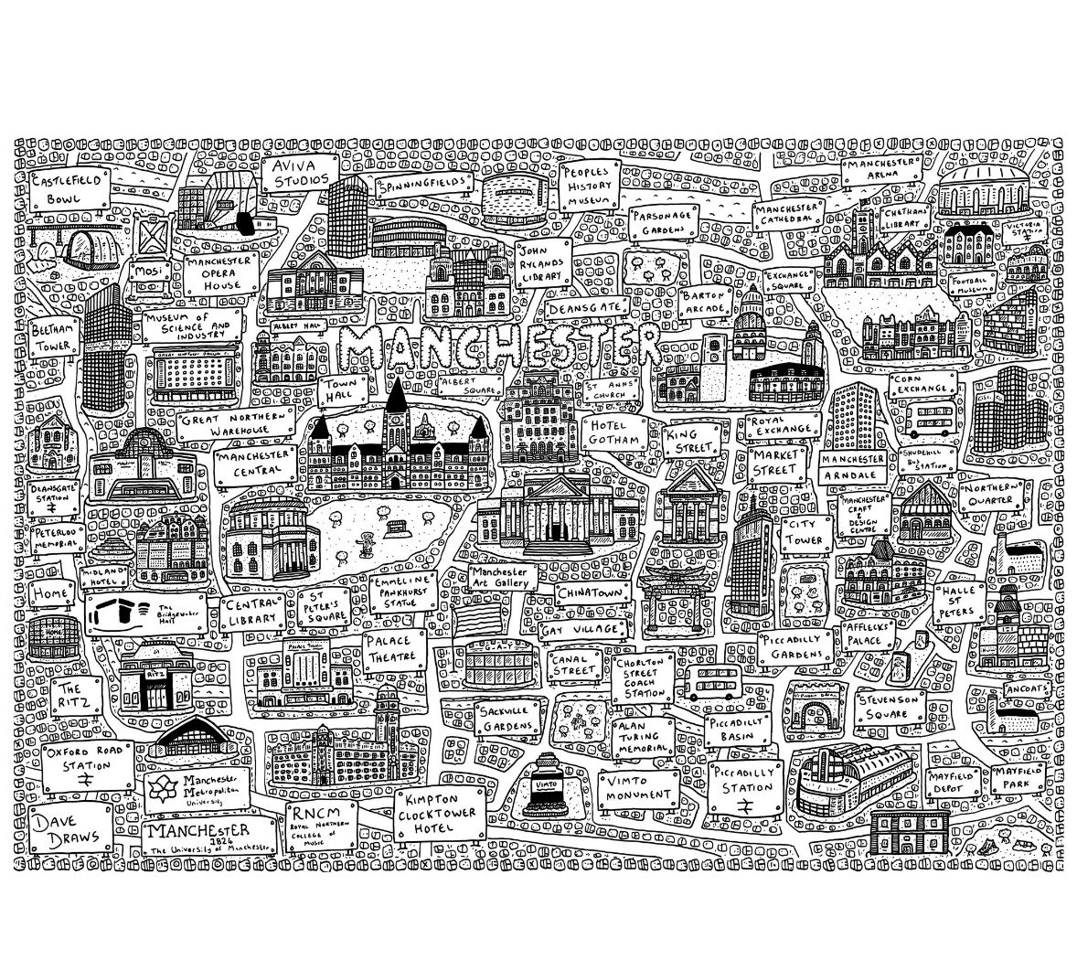 EgoisteGallery's tweet image. Sometimes it’s cool to see how you pair the artists that we have… This customer selected two completely different takes on Manchester by Peter Davis and Dave Draws 👌🏻🤍🤩
.
#egoistegallery #contemporaryart #afflecks #manchestergallery #manchesterartists