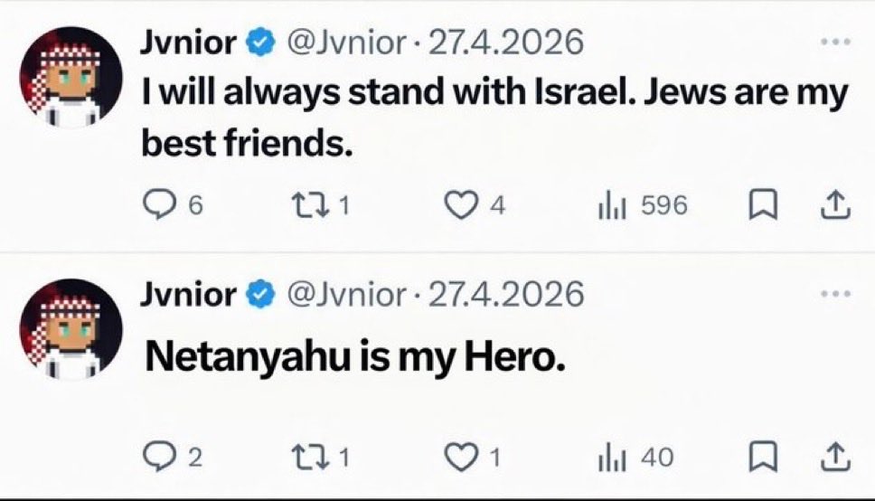 This is what they would want me to tweet in order to have my monetization re-instated.

Fuck the double standard on this platform.

Fuck Netanyahu. Fuck israel. Fuck zionism.