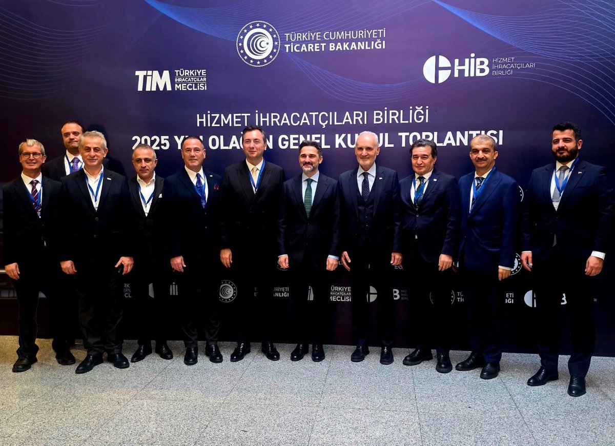 CihatAlagoz's tweet photo. Hizmet İhracatçıları Birliği'nin bugün gerçekleşen Genel Kurulu'nda Başkanlık görevine seçilen Türk Hava Yolları (THY) Yönetim Kurulu Başkanı Sayın Prof. Dr. Murat ŞEKER'i şahsım ve Başkanı bulunduğum Fuarcılık Sektörümüz adına tebrik ediyor, HİB Başkanlığı süresince büyük bir özveriyle birbirinden kıymetli çalışmalara imza atmış olan İstanbul Ticaret Odası Başkanımız Sayın Şekib AVDAGİÇ'e şükranlarımızı sunuyorum.