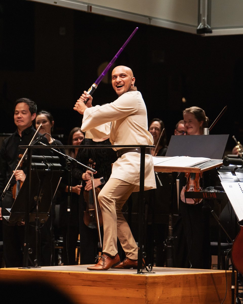 fanexpodenver's tweet photo. We’re teaming up with the Colorado Symphony to send two lucky fans to Star Wars: Return of the Jedi in Concert happening May 22-24th at the Boettcher Concert Hall 🎻 Watch the complete film unfold as your Colorado Symphony performs John Williams' legendary score live. https://t.co/HreHuDEhAS
