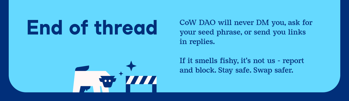 CoW DAO tweet media