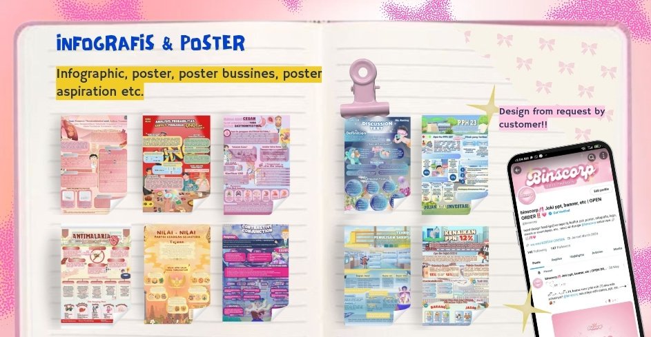 binscorp🩰 Jasa ppt, banner, etc | OPEN ORDER‼️💗 tweet media