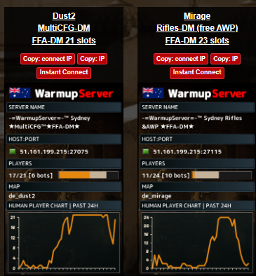 -=WarmupServer=- tweet media