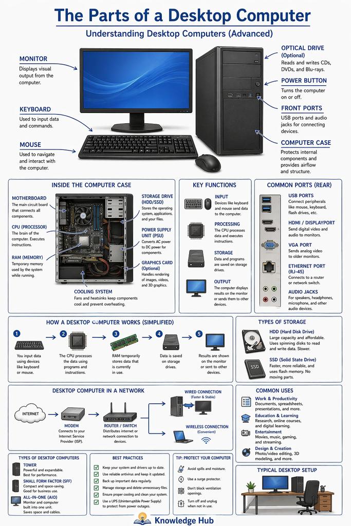 How desktop works and the uses...