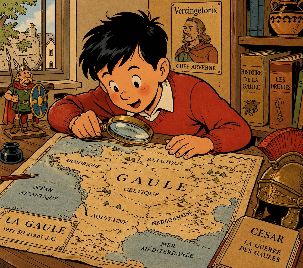 TROUVE TA TRIBU GAULOISE D'ORIGINE⚔️🐗

Retrouvez tous les peuples gaulois sur ma carte interactive 🗺️

Avec un drapeau pour chaque peuple et le lien Wikipédia. ⚔️

N'hésitez pas à partager  🪢
umap.openstreetmap.fr/fr/map/carte-d…