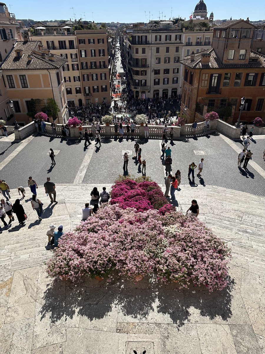 TheFinerOne's tweet photo. Greetings from the Spanish Steps in Rome #Rome #Italy #travel https://t.co/iFp784OZKQ