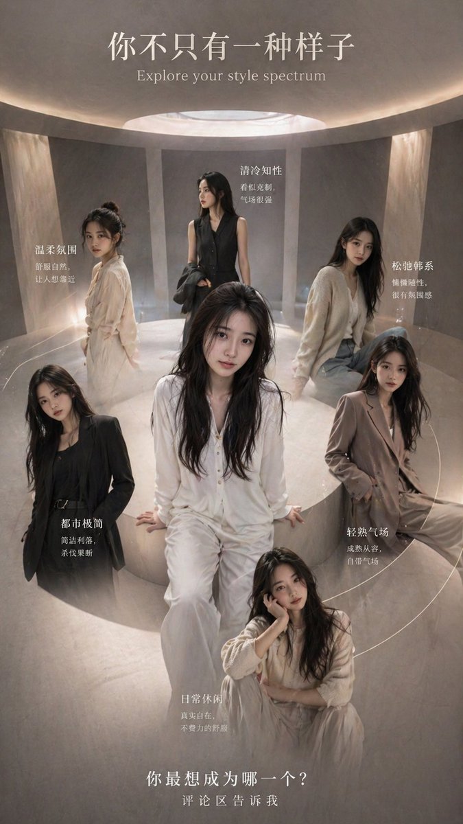 Style Spectrum Fashion Poster