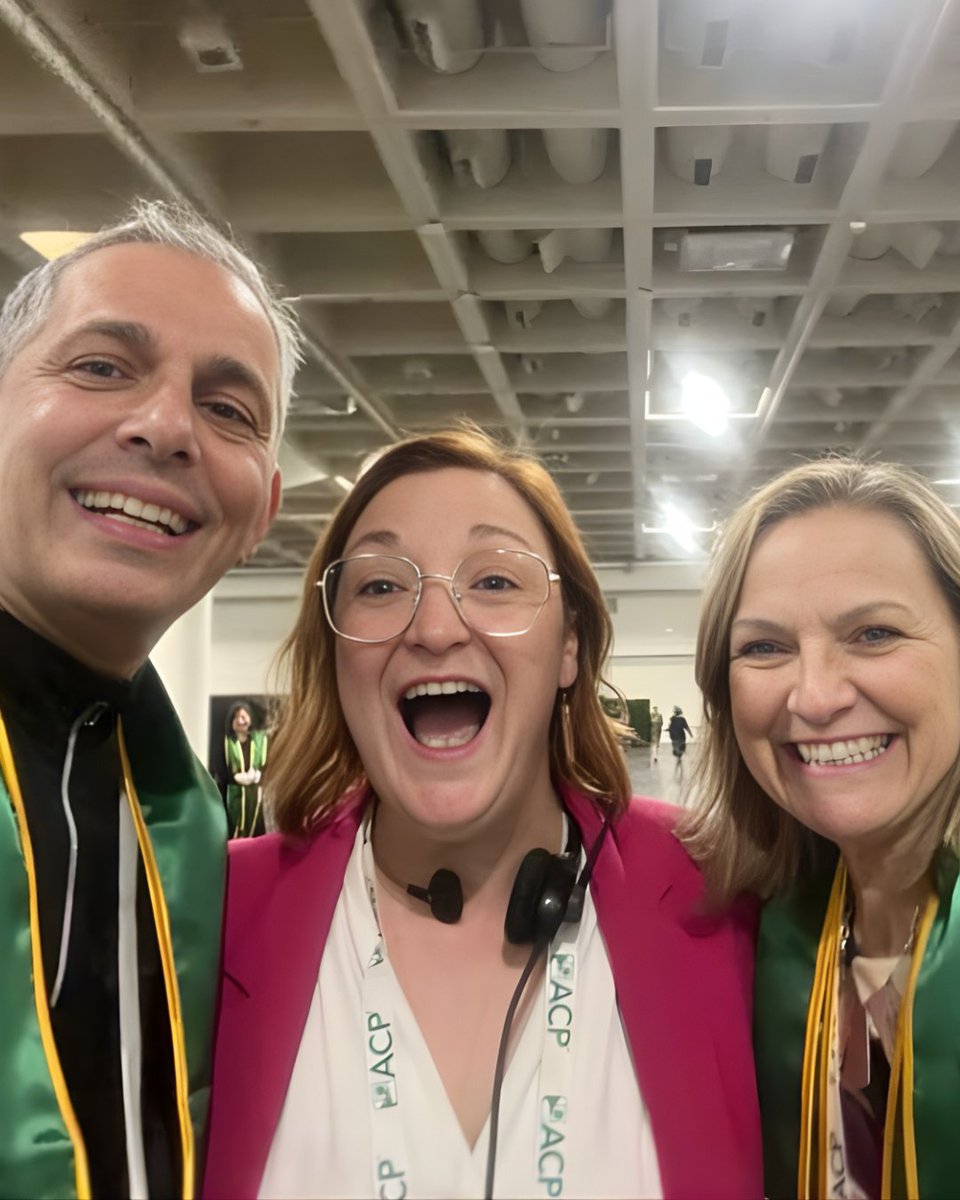 jasongoldmanmd's tweet image. Convocation is one of the most meaningful moments of our meeting. Honored to celebrate our new Fellows, award winners, and Masters at IM 2026, and to recognize the excellence and service that continue to strengthen ACP. #IM2026 #InternalMedicine #ACP