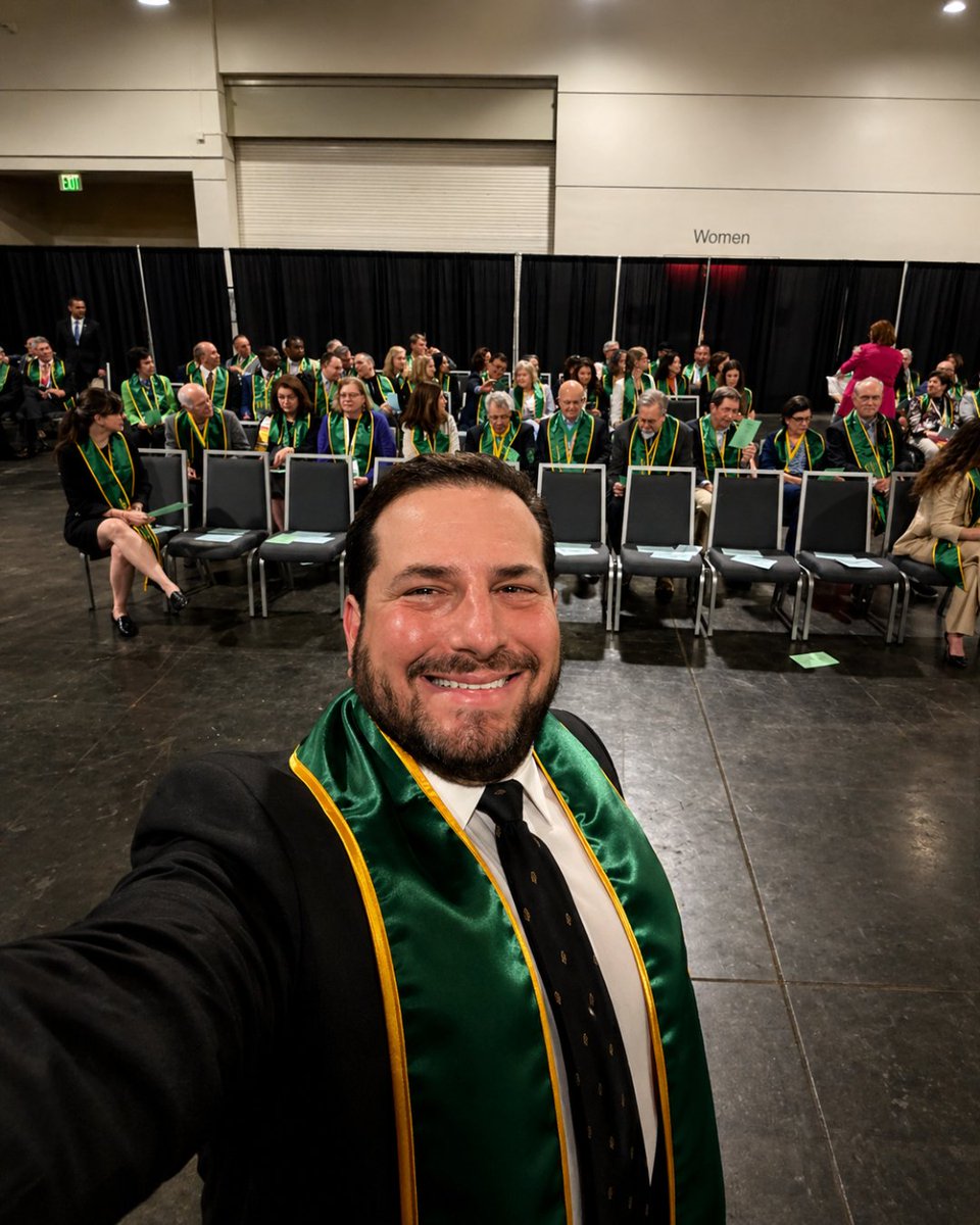 jasongoldmanmd's tweet image. Convocation is one of the most meaningful moments of our meeting. Honored to celebrate our new Fellows, award winners, and Masters at IM 2026, and to recognize the excellence and service that continue to strengthen ACP. #IM2026 #InternalMedicine #ACP