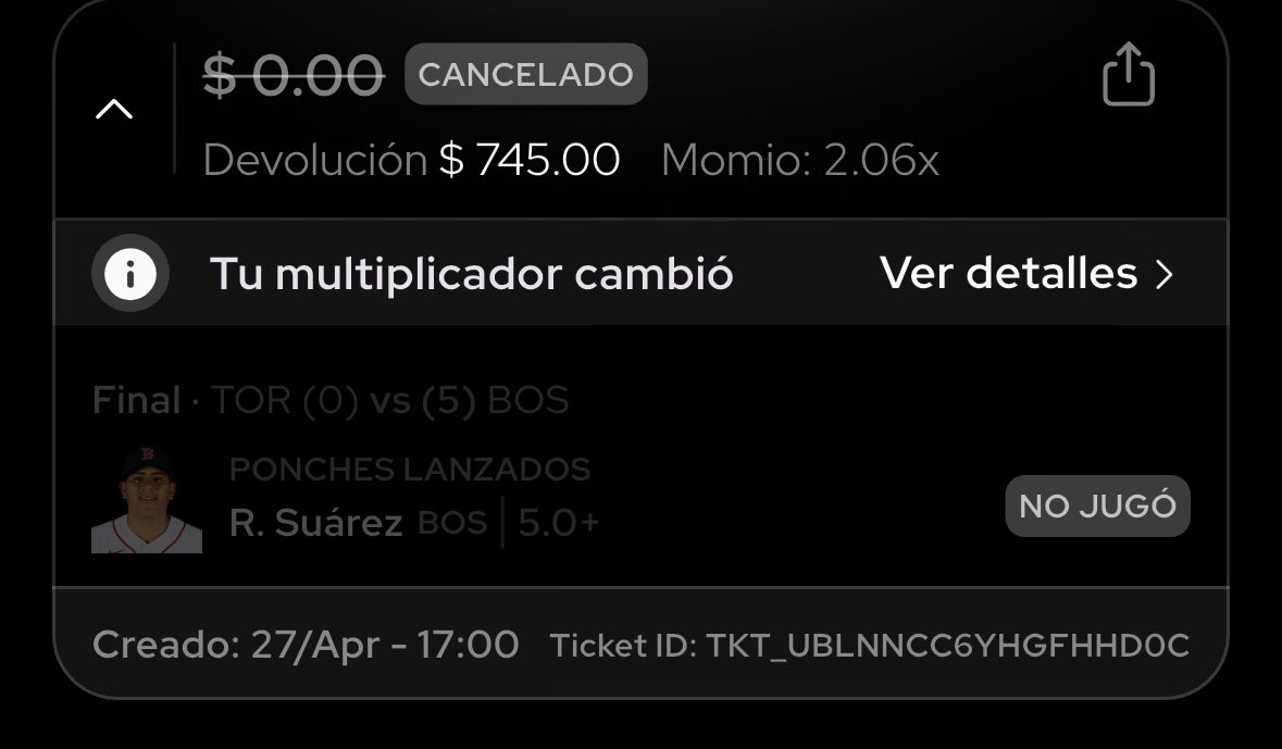 milrodmur's tweet photo. @abrahamceloyote @eldiamond23 Me pasó lo mismo con Ranger y solo dicen que actualizarán los tickets https://t.co/exIH2ee1dy