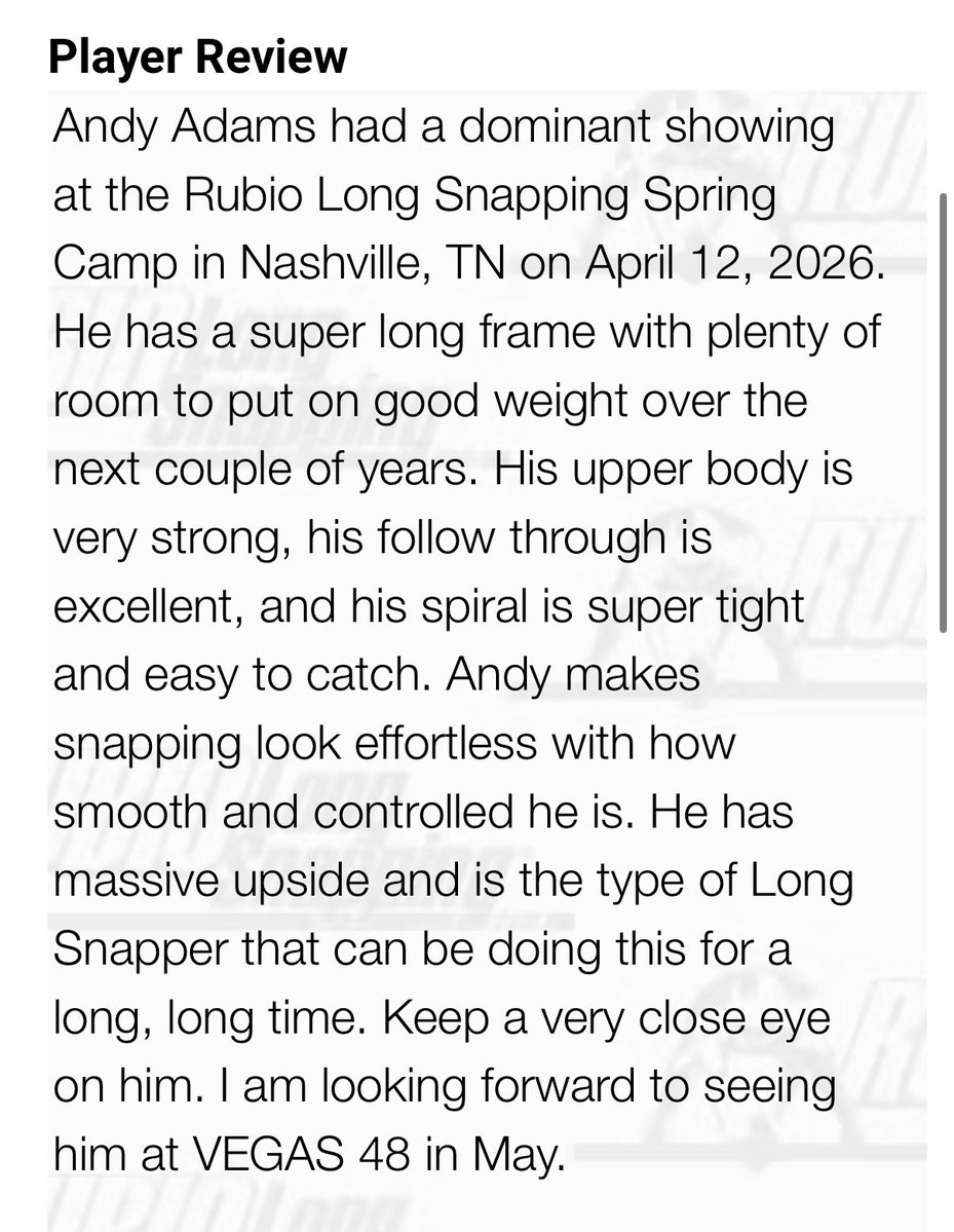 Andy Adams tweet media