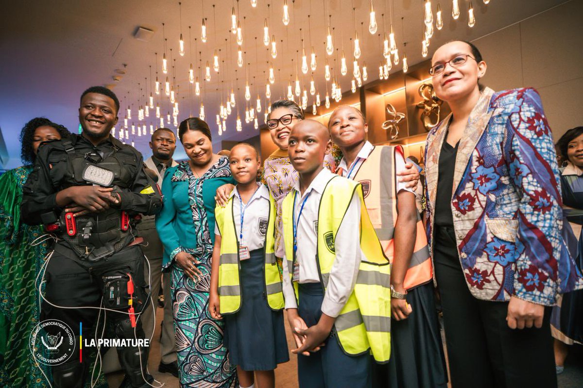 PrimatureRDC's tweet image. #Éducation #GouvernementSuminwa 
28 avril 2026 | La Première Ministre, Cheffe du Gouvernement, Judith Suminwa Tuluka, a lancé à Kinshasa le segment politique de haut niveau consacré au financement durable de l’éducation, dans le cadre de la revue de la Stratégie sectorielle de