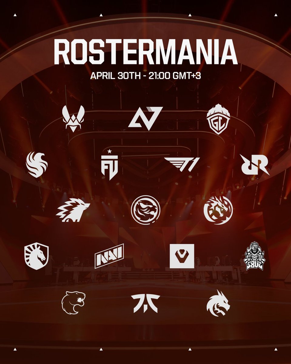 EWC_Extra's tweet image. A select group of Club Partners step into the spotlight.

Be there live when the rosters are revealed April 30th.