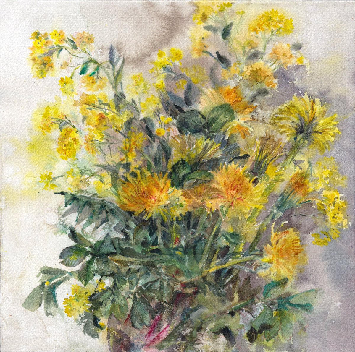🌼Сьогодні написала ше одні кульбабки🌼