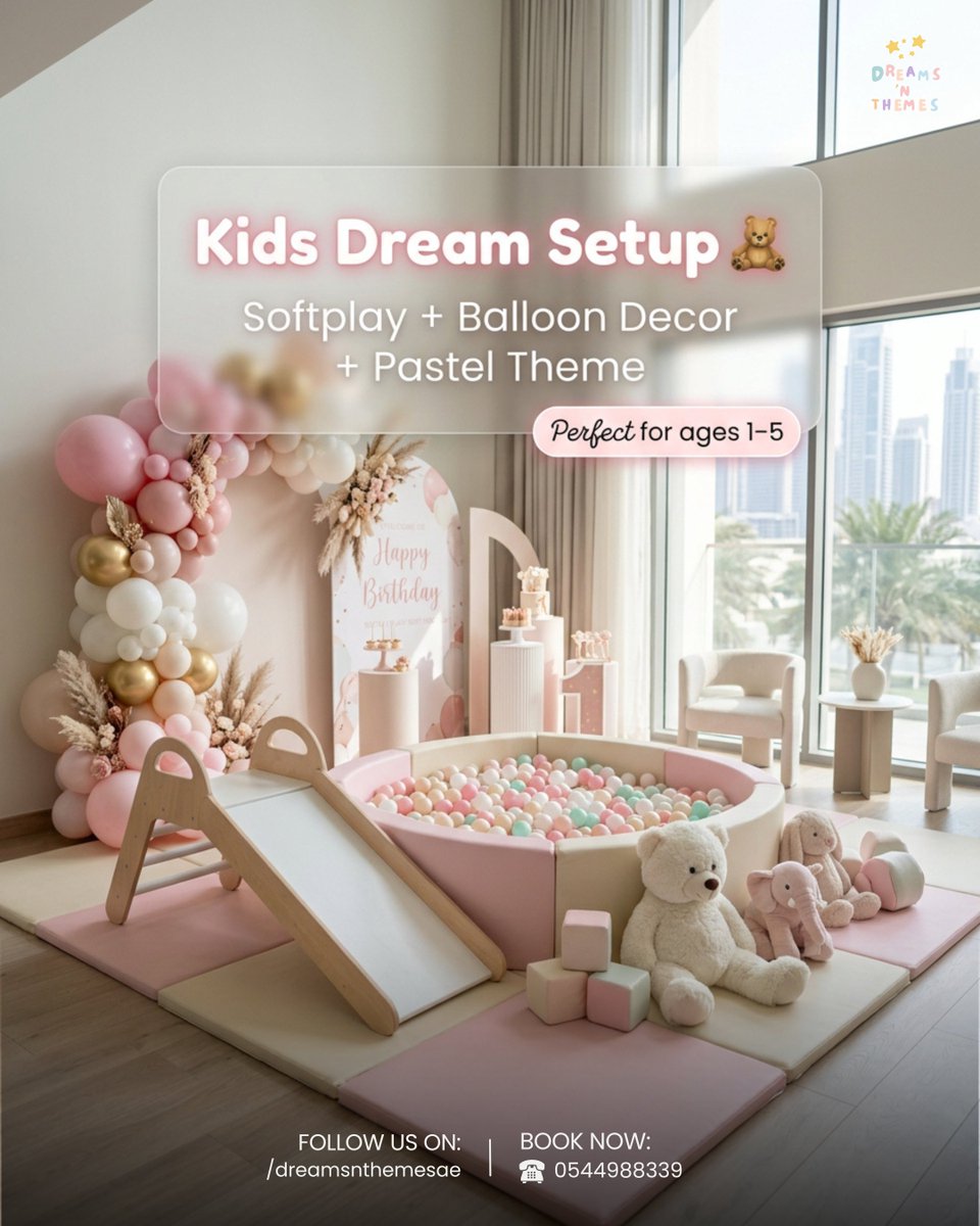dreamsnthemesae's tweet image. Real clients. Real setups. Real memories 💫

That’s how birthdays should feel 🎉

#DubaiEvents #BirthdayDubai #LuxuryDecor #EventPlanner