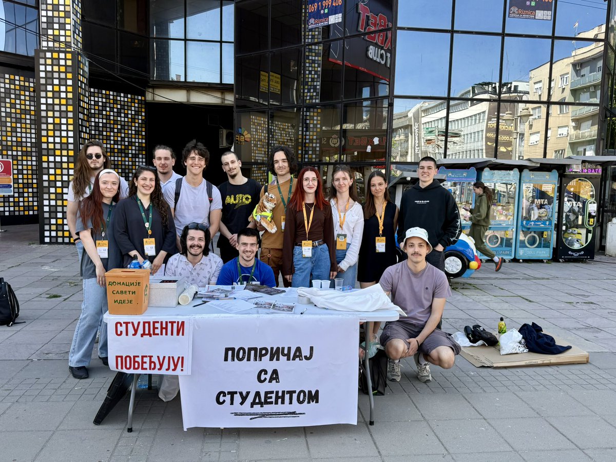 Studenti u blokadi Niš tweet media