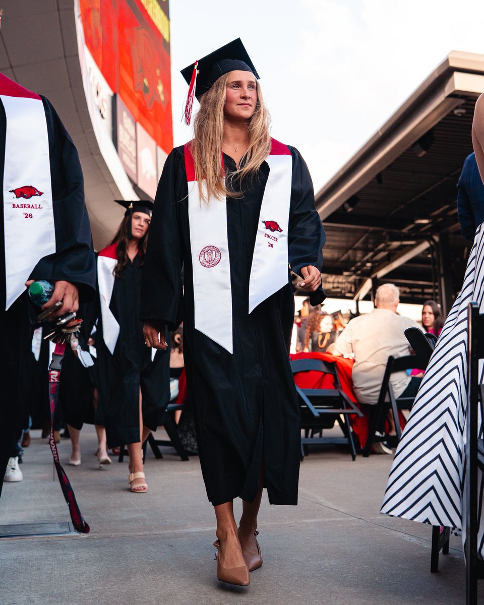 RazorbackSoccer's tweet photo. Congrats to our spring grads 🎓 https://t.co/ZftDCoSBf8