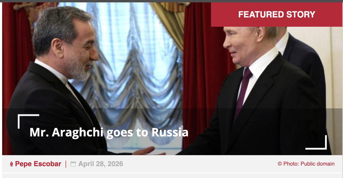 Pepe Escobar tweet media