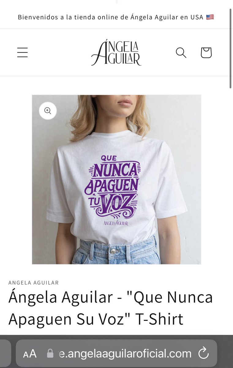 BabyNyA24's tweet image. Más de la merch ❤️‍🔥❤️‍🔥❤️‍🔥 #Angela #Merch #ÁngelaAguilar 

store.angelaaguilaroficial.com/products/angel…