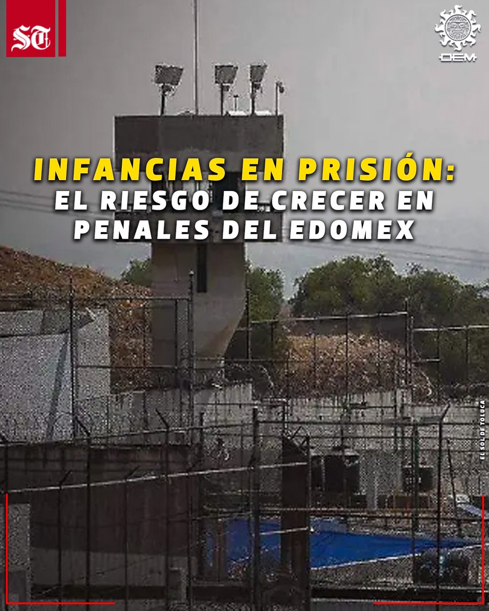 😱🚨👩En el Estado de México, niñas y niños que viven junto a sus madres dentro de centros penitenciarios enfrentan una realidad que duele: carencias, entornos de violencia y falta de servicios básicos que limitan su desarrollo.

Aquí la nota 👇👇

acortar.link/kW9RBf