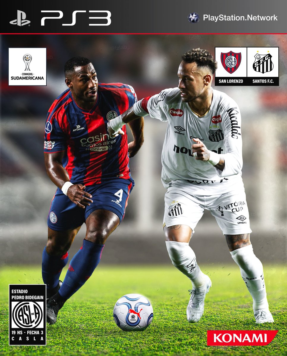 Diseño express por la visitar de Ney, inspirado en la portada de PES 2012.💙❤️