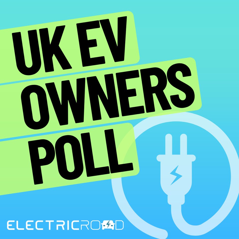 road_electric's tweet photo. How much do you love or loathe your EV? 
Take our quick EV Owners Poll and help others considering the switch. 👇 Link to the Poll in the replies! https://t.co/u2vVyuX6b3