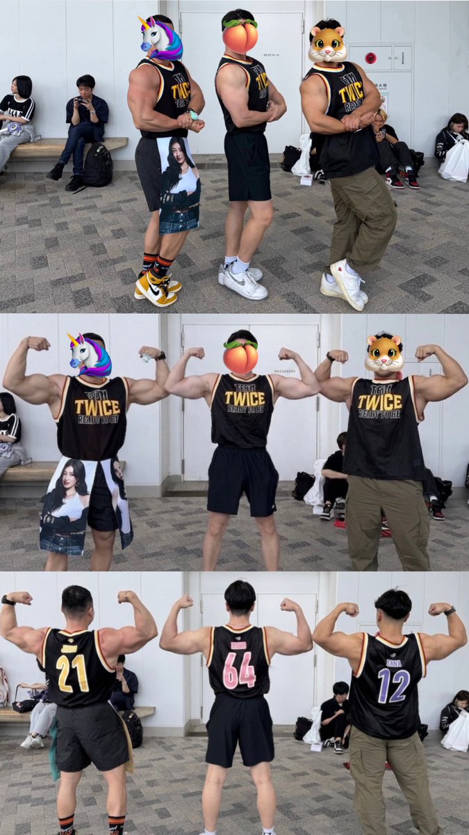 tkjm_tw's tweet photo. TWICEのおかげで繋がる筋肉🍭💪
またライブ会場でお会いしましょう❤️‍🔥

#TWICE
#THISISFOR
#TWICE_THISISFOR_WORLD_TOUR https://t.co/R6wLCNzWUj