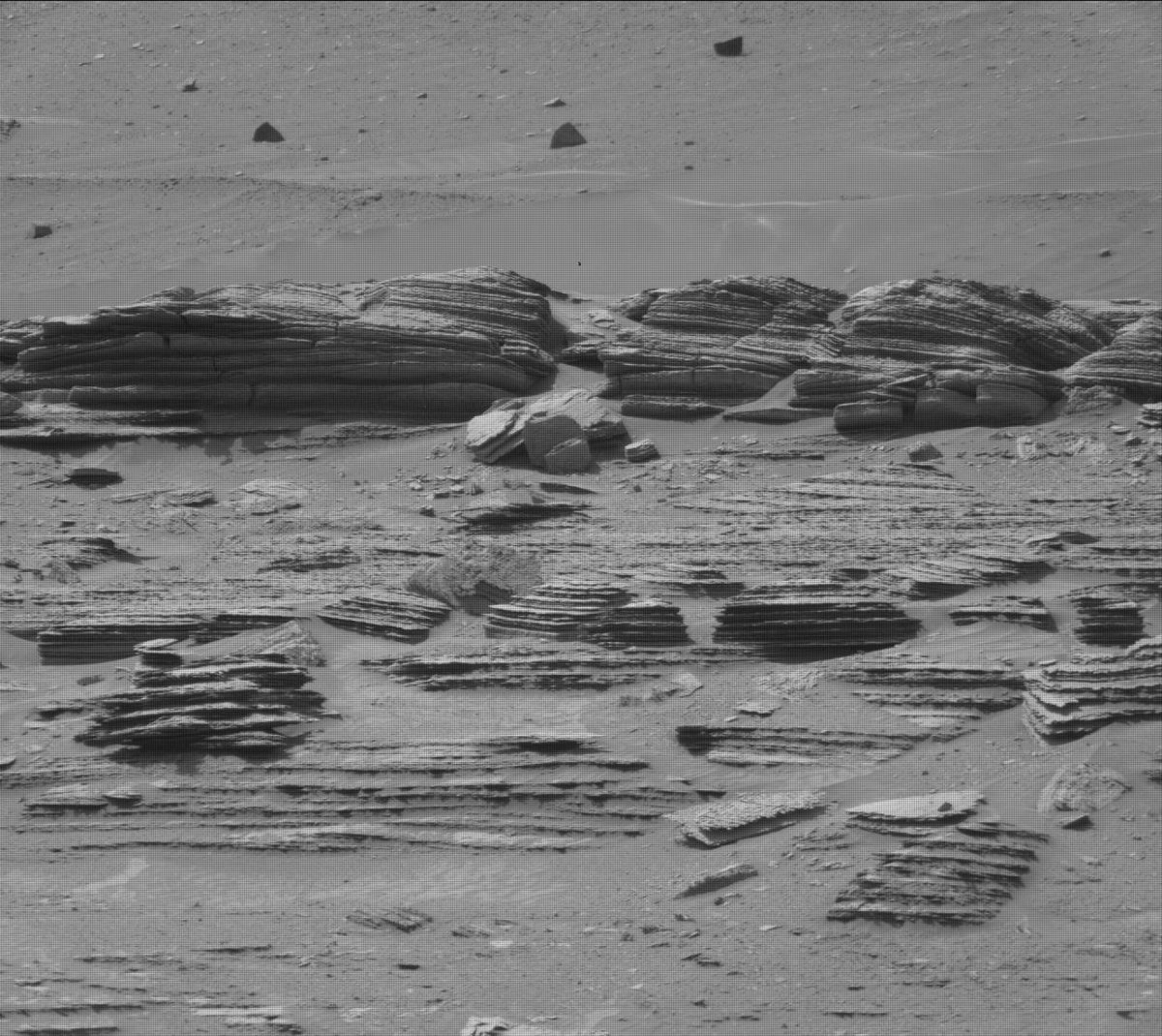ahenk75's tweet image. #Mars surface, by NASA's @MarsCuriosity rover on Sol 4875 (2026-04-24) #Space #scienceandtechnology #Planetology