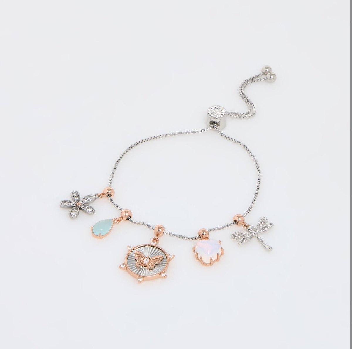 blashouse's tweet image. @blashouseinc Brilliance Silver &amp;amp; Rose Gold Plated Adjustable Butterfly Charm Bracelet Available For Sale Via #Blashouseinc @eBay_UK  .Discounts &amp;amp; Offers available checkout our other listings. We also have other items listed @Etsy .We offer fast shipping worldwide.#fyp  #fypage