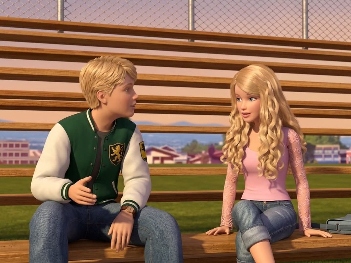 AsToldByLasso's tweet photo. Imagine a The Barbie Diaries remaster movie (as well as a remastered PC game) hands down my favorite Barbie movie (found on fb, enhanced by A.I. I'm assuming) https://t.co/ClYU2tz6cc