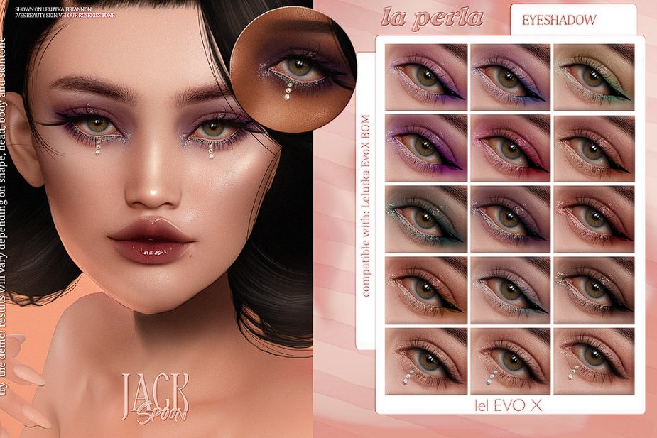 KawaiiFeedSL's tweet image. Jack Spoon: La Perla Eyeshadow @ The Fifty〡Taxi: maps.secondlife.com/secondlife/The… 
#SecondLife #JackSpoon #TheFifty #secondlifeevent #secondlifecontent #KawaiiFeed
