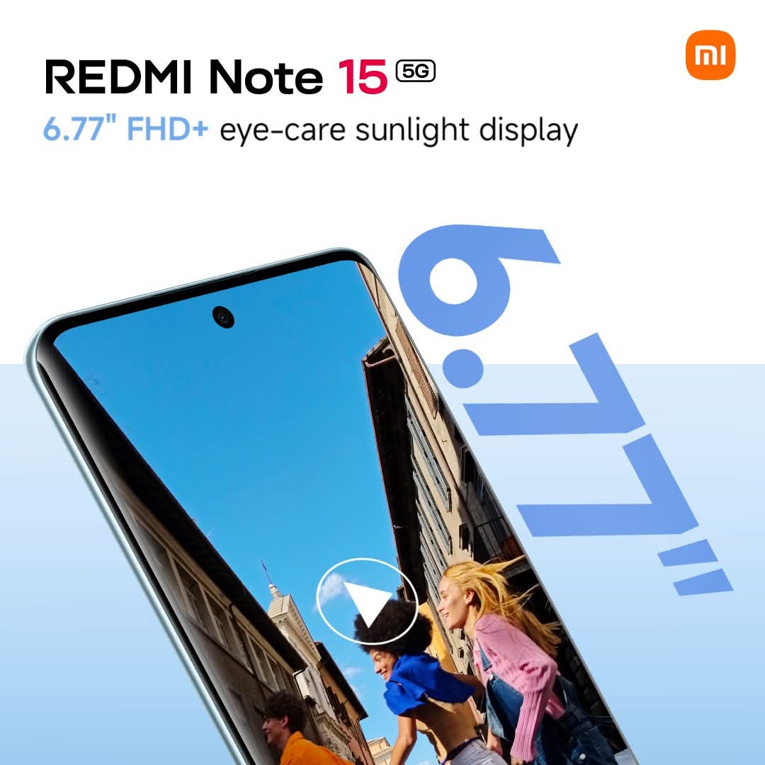 xiaomiegypt's tweet image. تجربة أكبر من الخيال!
ضاعف المتعة مع Redmi Note 15 5G بشاشة كبيرة بحجم 6.77 بوصة ودقة FHD+ لدقة ووضوح يخطف العين من أول نظرة!
متوفر حاليًا في فروع Xiaomi Store والموزعين المعتمدين!
#RedmiNote15Series #REDMITitanDurability #SmartLife
