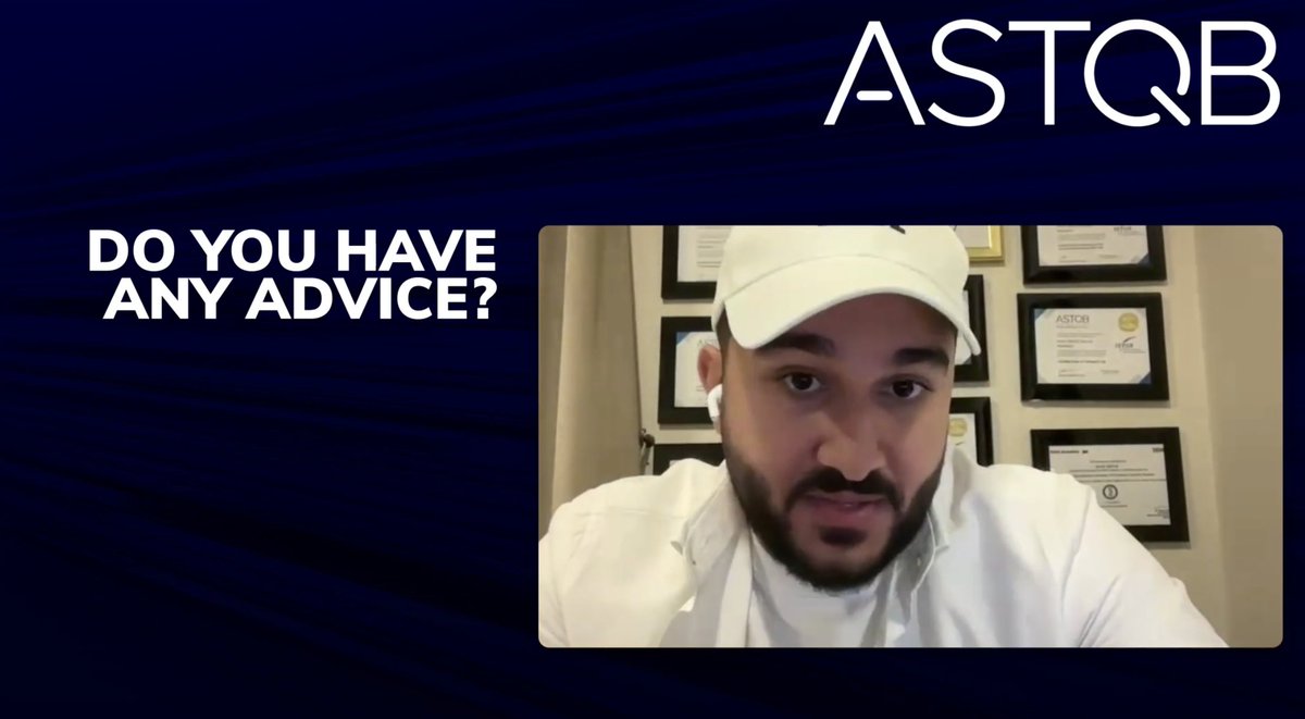 astqb's tweet photo. Meet software testers like you.
https://t.co/2why2NsLA9
ASTQB has interviewed testers from different countries, backgrounds, and experience levels. What does a software testing career really look like across the world? It turns out to be more familiar than you might expect. https://t.co/V6hynCQvB6