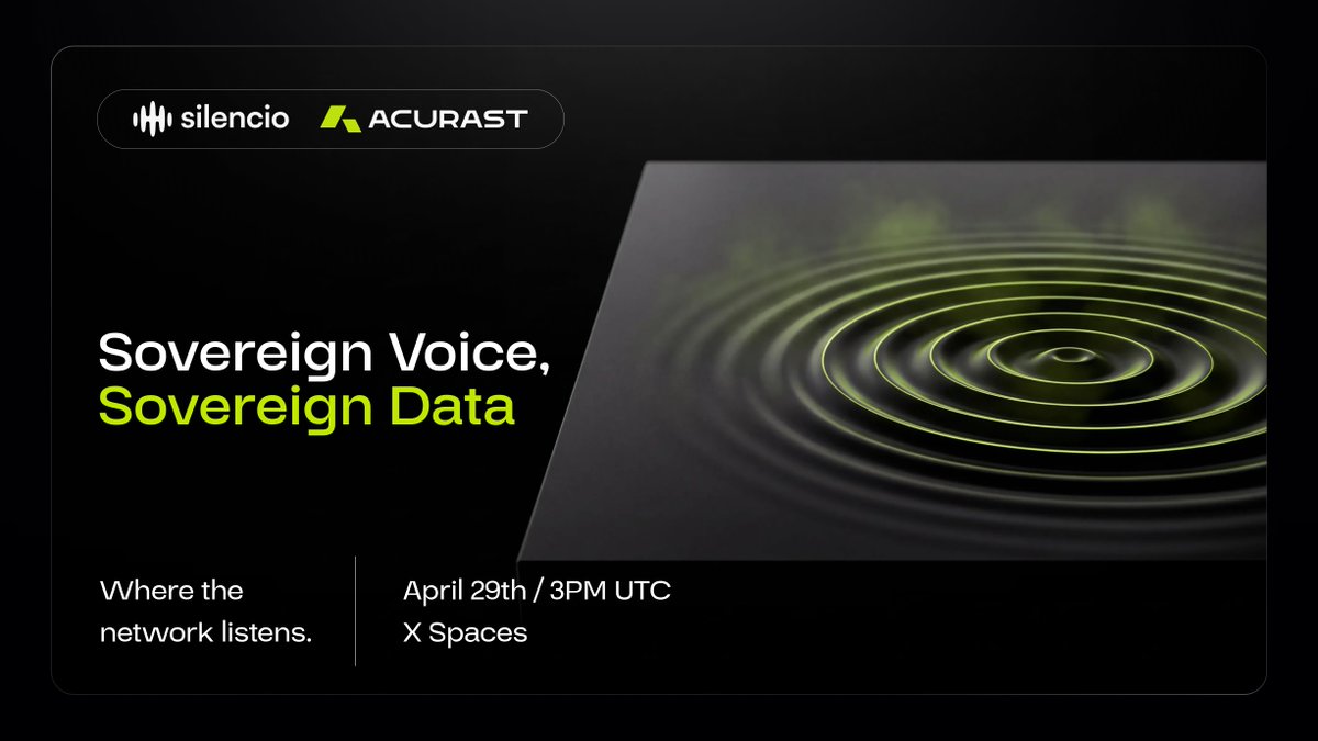 Acurast tweet media