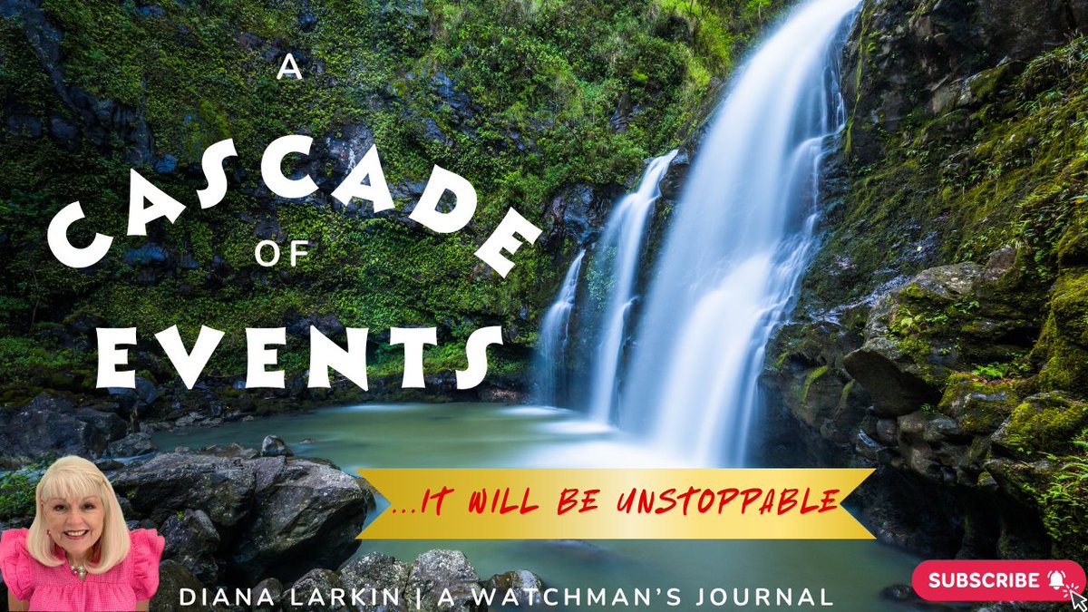 Prophecy: A Cascade of Events...and it will be UNSTOPPABLE

Join me LIVE today at 2pm ET on YouTube!

youtube.com/live/-Ee74HjWl…