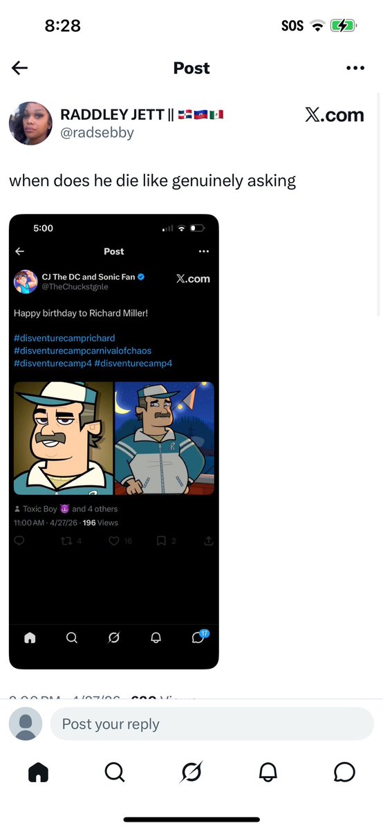 CJ The DC and Sonic Fan tweet media