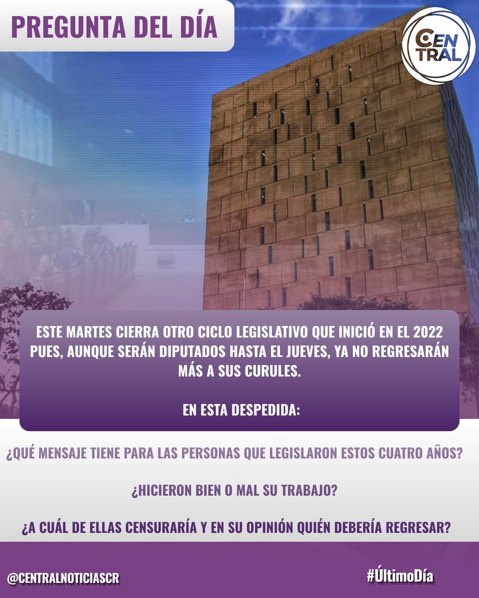 Central Noticias CR tweet media