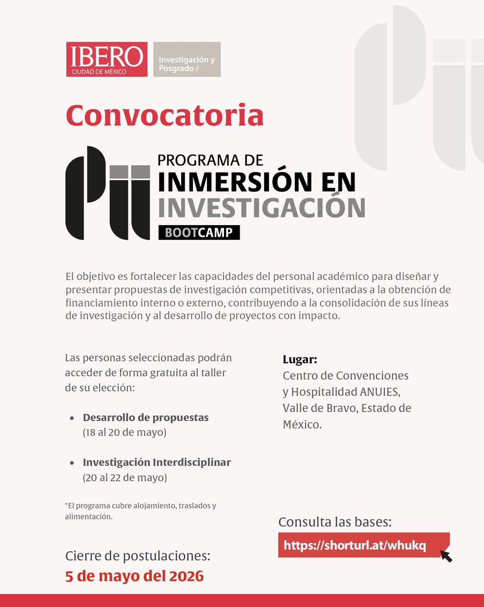 IBERO Investigación y Posgrado tweet media