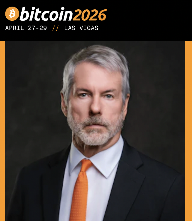 llc_vee's tweet image. #Bitcoin2026 Day 2: Today’s (@12:30p ET) #bitcoin talks, e.g., 1)Living on the regular; 2)Human rights &amp;amp; Activist Ed.; 3)Employee buy-ins; 4)Devs &amp;amp; Miners; 5)PRIVACY &amp;amp; protection; 6)Regs; 7)Let our people go!; 8)Saylor keynote.
#BitcoinNews #BitcoinConference #BitcoinLasVegas