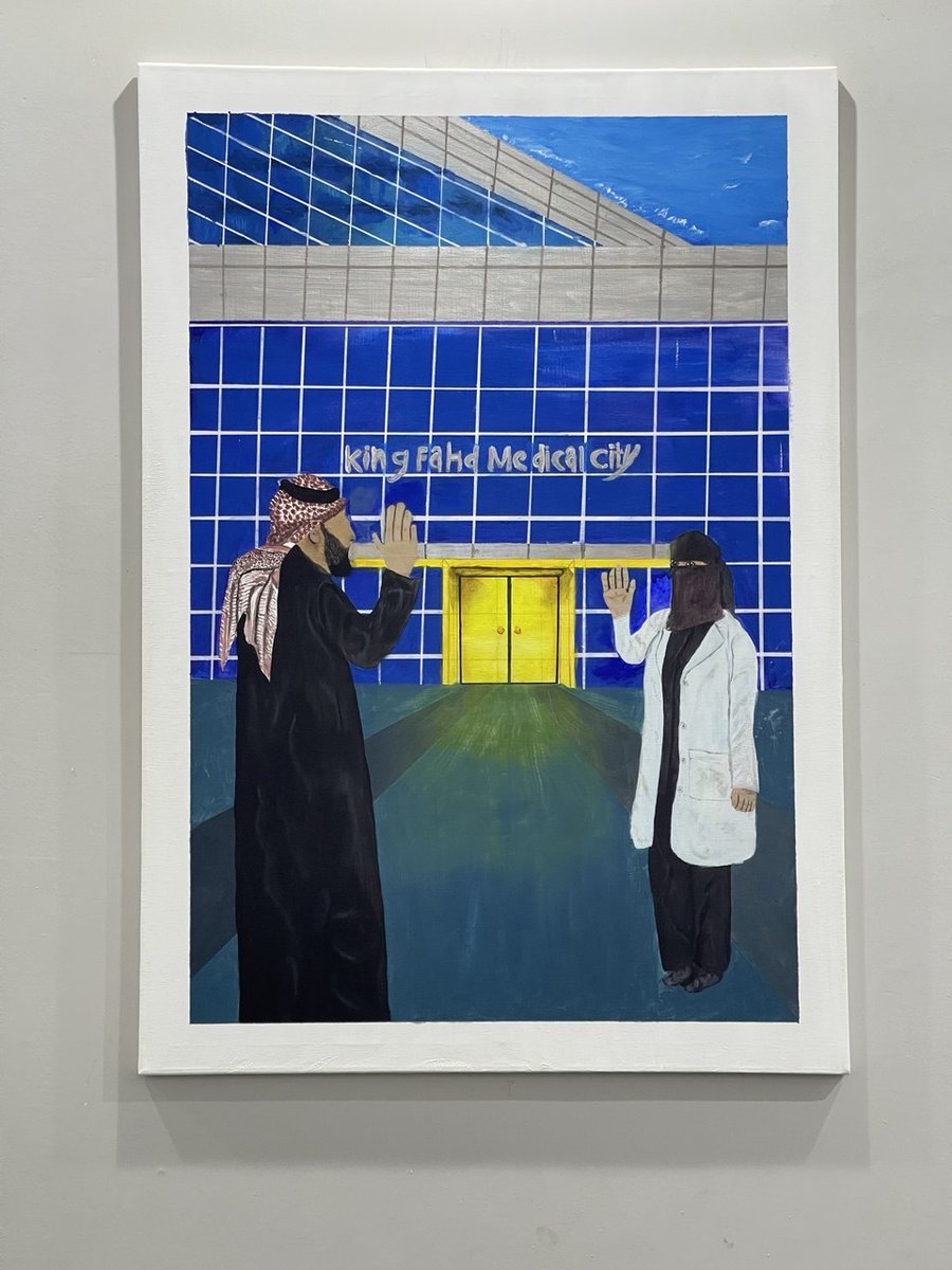 safar_artist's tweet image. This painting is not about an encounter, but about a respectful distance—where boundaries are honored and appreciation remains.

#ContemporaryArt
#ConceptualArt
#ArtWithMeaning
#RespectfulDistance
#BoundariesMatter
#Symbolism
#فن_معاصر
#فن_مفاهيمي
#الاحترام
#حدود
#تقدير
#فن_سعودي