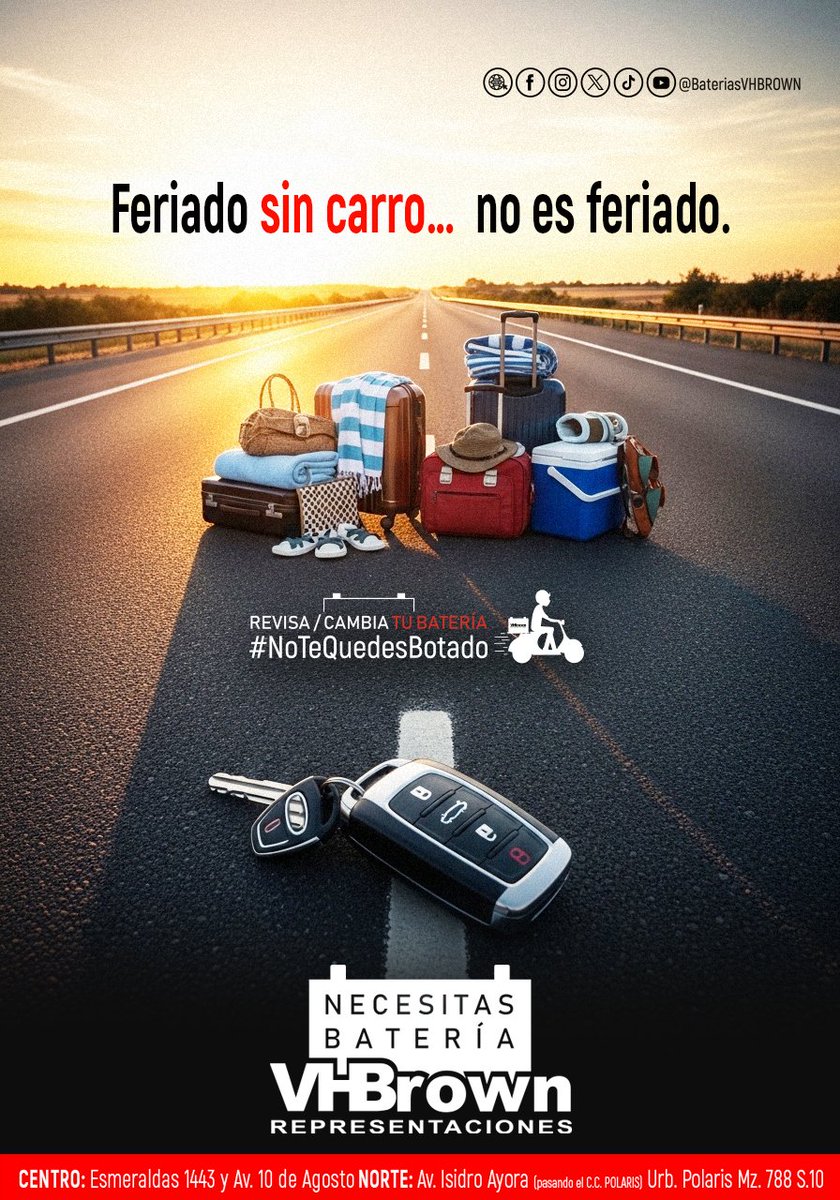 Baterias VHBROWN tweet media