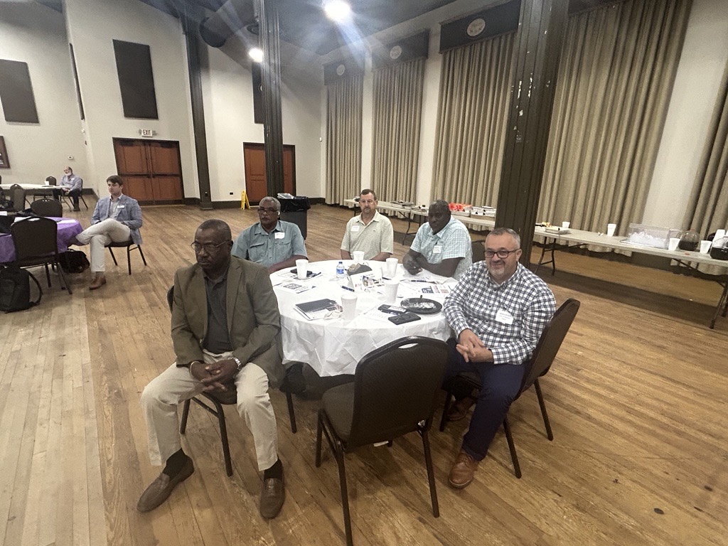gacities's tweet photo. District 11 leaders met in Waycross for GMA’s Listening Session, discussing priorities facing #GaCities and wildfire response efforts across Georgia. These conversations help inform advocacy and keep communities connected. Learn more: https://t.co/YfDgoM1e9v https://t.co/F8yqFjzNEF