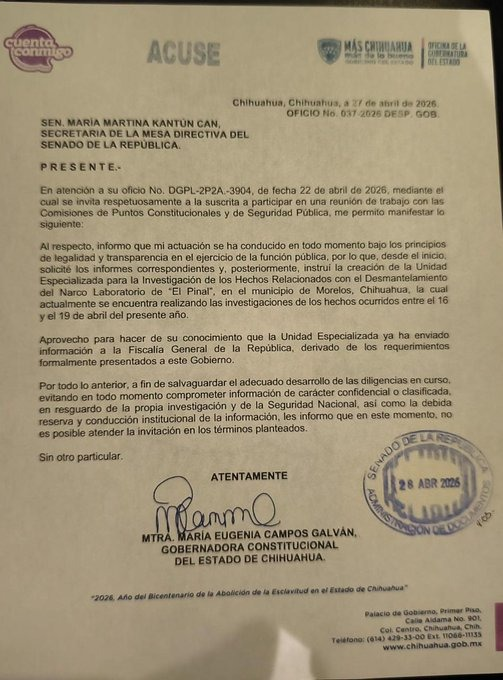 La única clase que está dando la chupitos <a href="/MaruCampos_G/">Maru Campos</a>  es la de como ser cobarde y no enfrentar las consecuencias de sus pendjadas ... se va a fugar a Texas,es una vil cobarde la chihuahuita alcohólica!
tiene escuela,su maestro es Felipe Calderón
"no vi,no se,no oí nada"