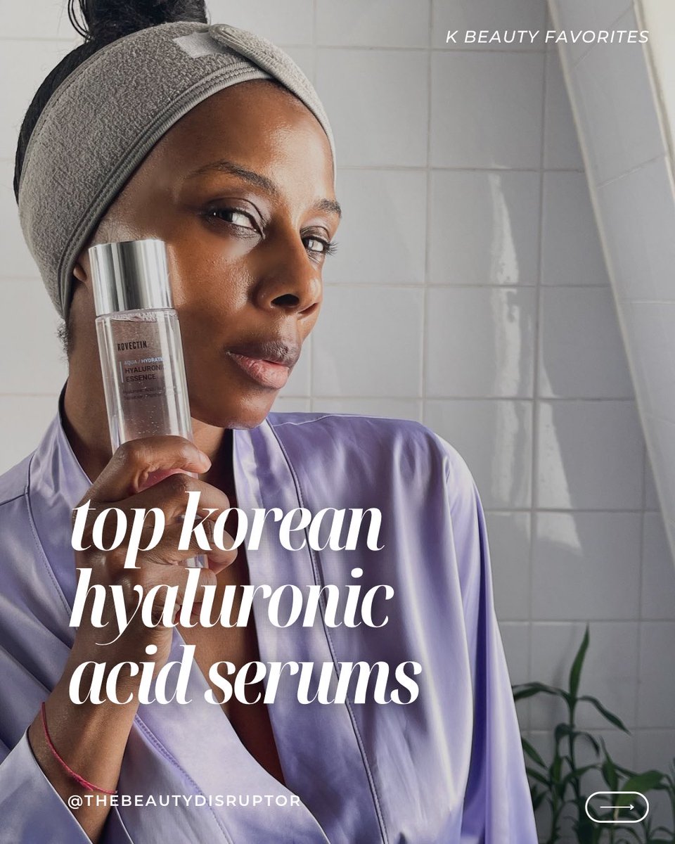 beautydisruptor's tweet image. Having a hyaluronic acid serum makes all the difference in your skincare routine, especially if you want dewy, hydrated and plump skin. Check out my top k-beauty favorites. 

➡️🔗 liketk.it/69Nkf

#skincareroutine