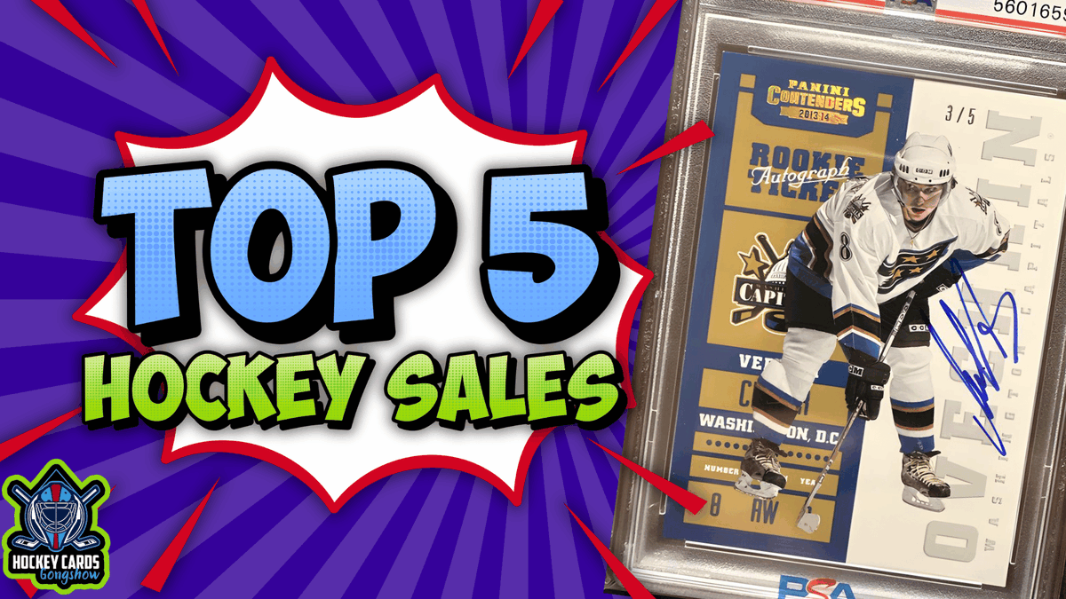 HCGongshow's tweet photo. Top 5 Hockey Card Sales Last Week - https://t.co/Gvk208Fyjr
#ovechkin #mcdavid #sidneycrosby #hockeycards #hockey #sportscards #rookiecard #nhl https://t.co/rmz5SestVA