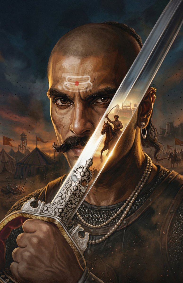 Remembering the heaven-born cavalry general, Pandit Pradhan Visaji, also known as Bajirao Ballal Bhat, on his death anniversary. 💐⚔️