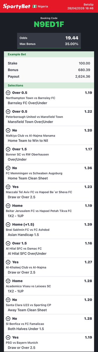 PROFESSIONAL BETS TIP 👀 tweet media