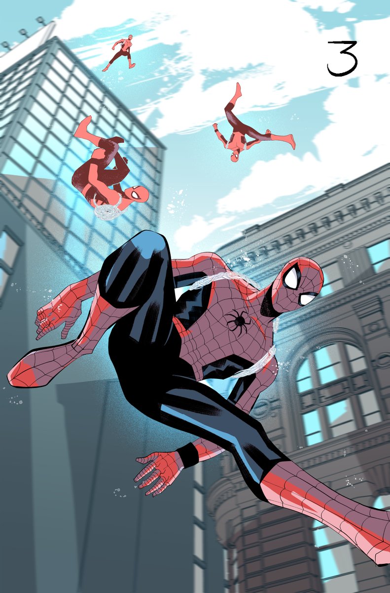 GeorgeKambadais's tweet image. 1, 2 or 3? Which style you like the most? #SpiderMan