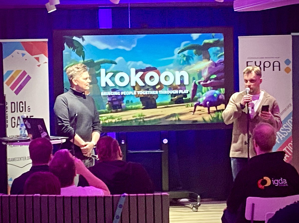 ExpaJKL's tweet photo. Welcome to watch Expa / IGDA Finland Jyväskylä Hub Stream with Henri Lindgren , Kokoon Games #gamedev #Stream #IGDAJKL @JKLn_kaupunki #twitch

https://t.co/jq5cwCNgCd https://t.co/oewFIaToTE