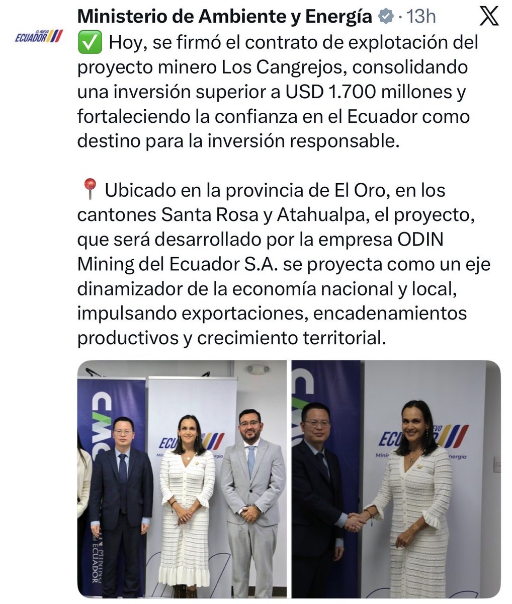 Dos días antes de dejar el cargo, Inés Manzano firma un contrato por $1.700millones. 
Delincuentes profesionales